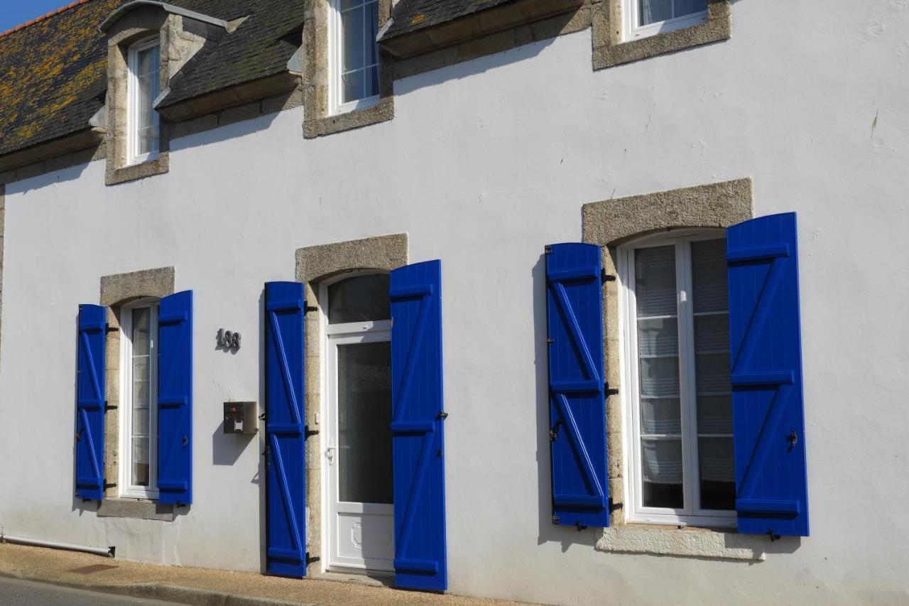 Bed and Breakfast Les Volets Bleus Saint-Guénolé Exterior foto